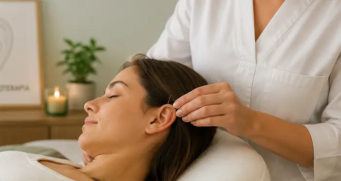 Atendimento de auriculoterapia em Jundiaí